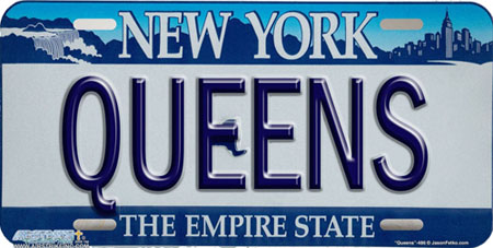 Picture of Queens License Plate